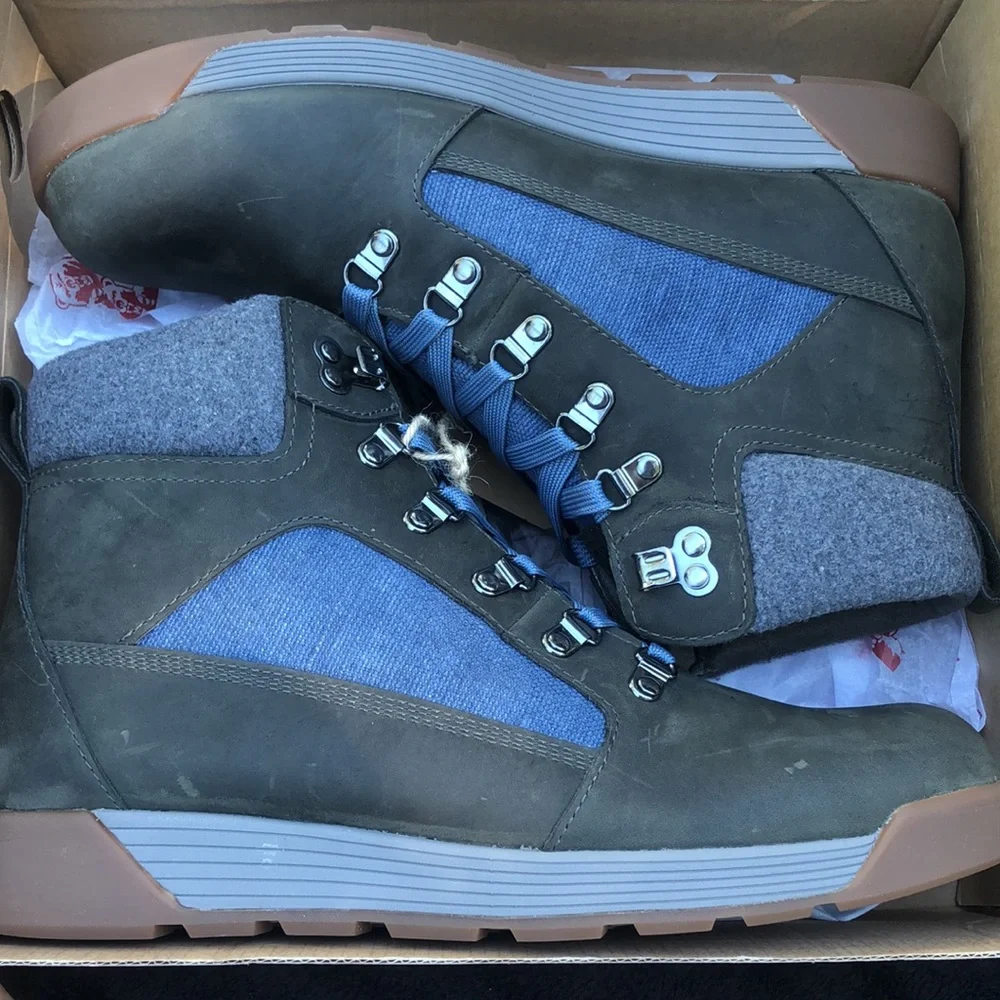 Kodiak grey waterproof full grain leather boots size 11 - Picture 5 of 5